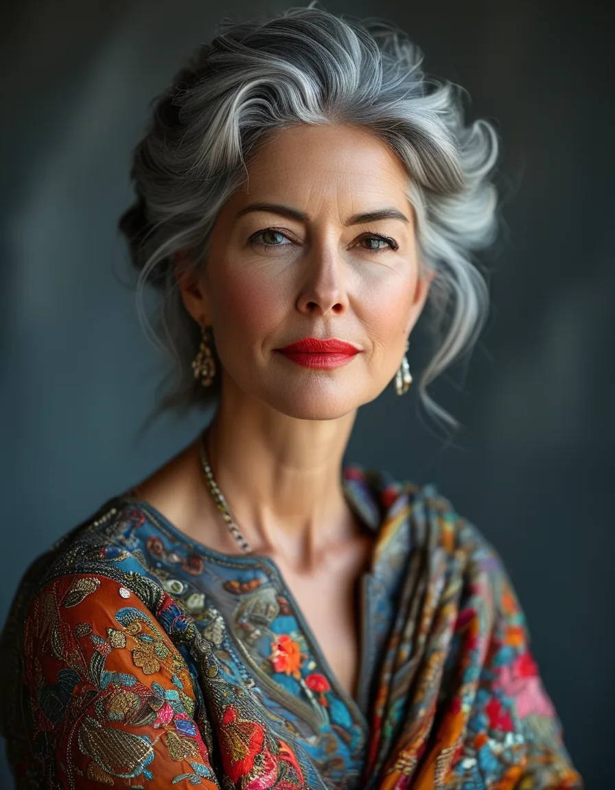 Why Gray Hair Changes What Colors Actually Work (Not Just What's Age-Appropriate)