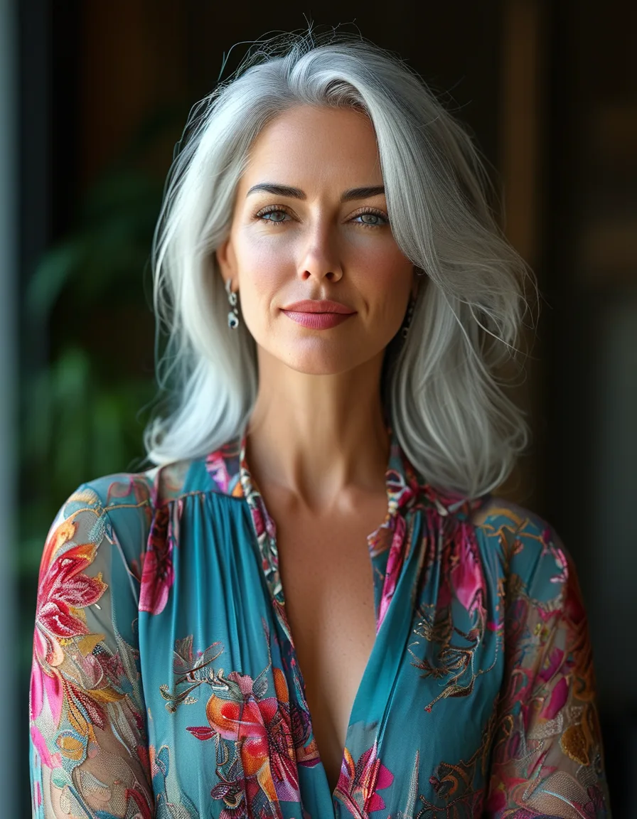 Why Gray Hair Changes What Colors Actually Work (Not Just What's Age-Appropriate)