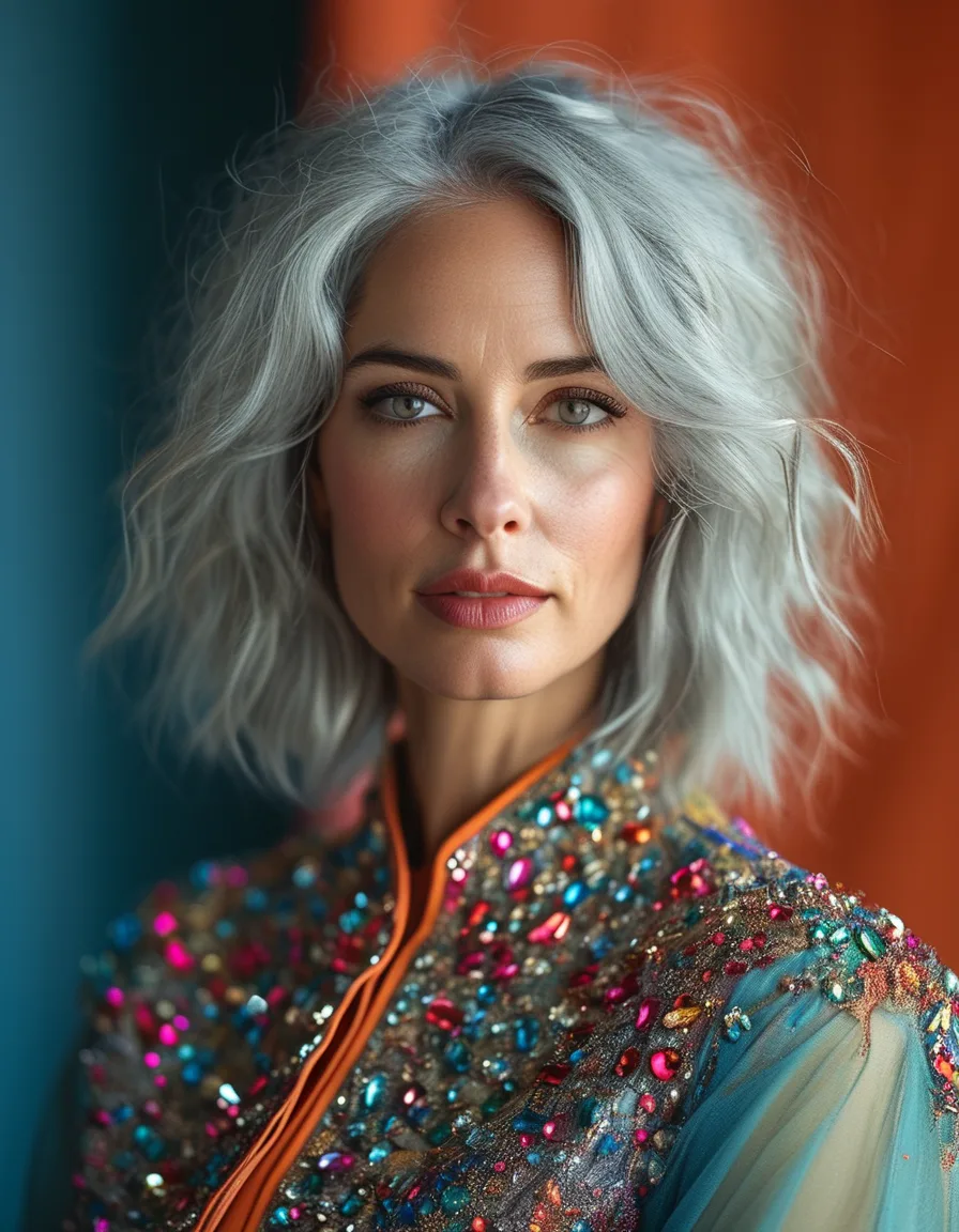 Dressing With Gray Hair: The Wardrobe Recalibration Nobody Tells You About